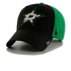 47 Dallas Stars Black Two Tone Sparkle Women’s Adjustable Hat